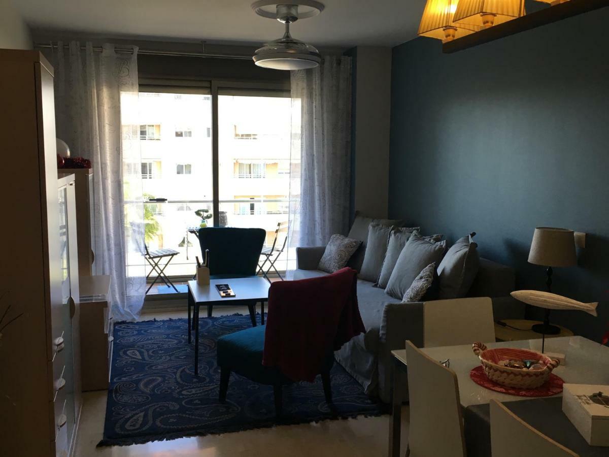 Apartamento Paseo Marítimo Antonio Banderas Malaga Bagian luar foto